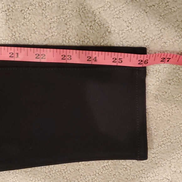 ✨️HP✨️Anthropologie Pilcro and the Letterpress Serif Black Stretch Jeans Size 26 - Picture 6 of 8